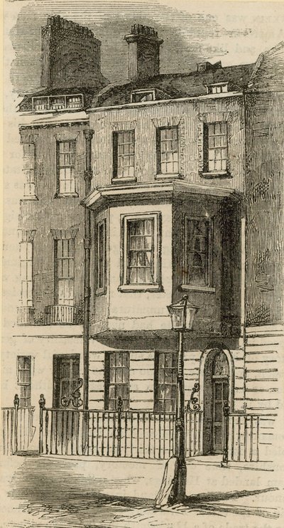 Het huis waarin Benjamin Franklin woonde door English School