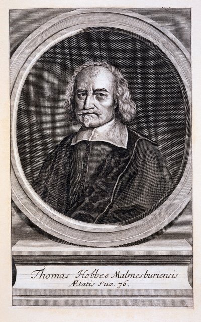 Thomas Hobbes van Malmesbury door English School