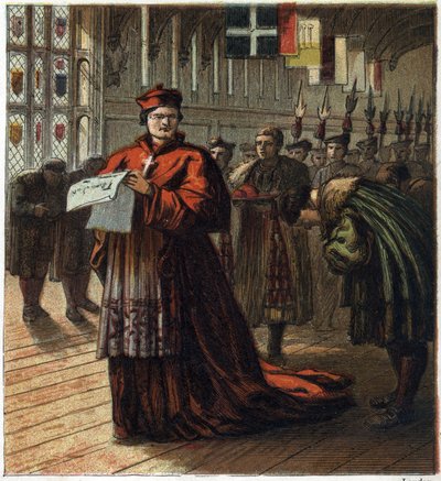 Thomas Wolsey (ca.1475-1530), Engelse kardinaal en politicus door English School