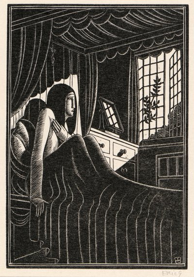 Herfst Middernacht door Eric Gill