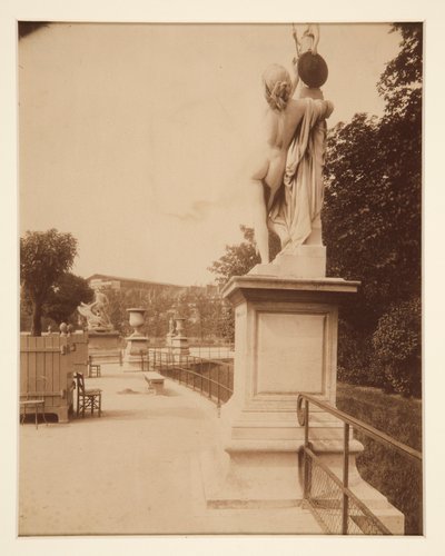 Les Tuileries door Eugène Atget