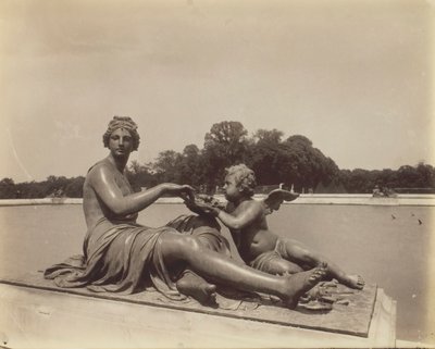 Versailles, hoek van het park, 1901 door Eugène Atget