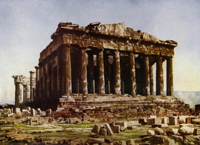 Athene, het Parthenon door European Photographer