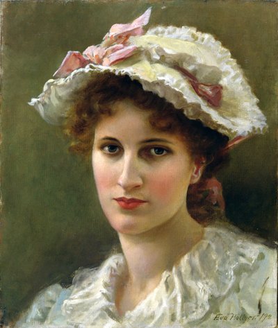 Een Engelse Roos, 1892 door Eva Hollyer