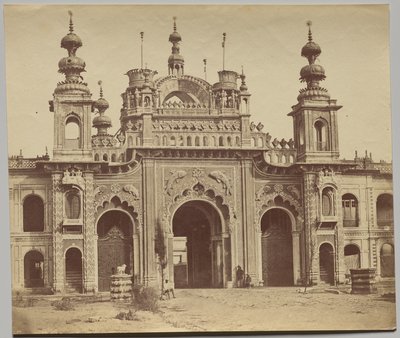 De Grote Poort van de Kasierbagh door Felice A. Beato