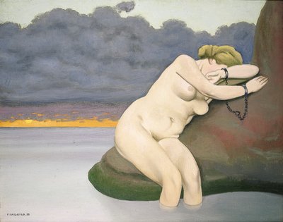 Andromeda Gebonden door Felix Edouard Vallotton