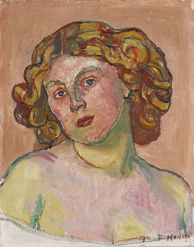 Portret Régina Morgeron, 1911 door Ferdinand Hodler