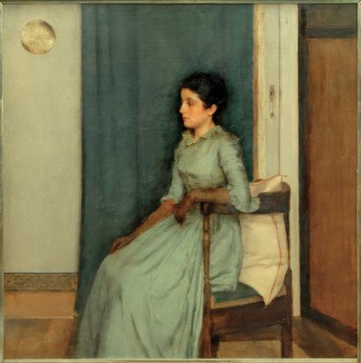 Marie Monnom door Fernand Khnopff