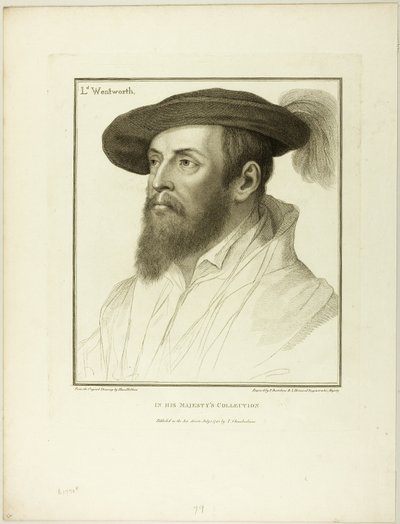 Lord Wentworth door Francesco Bartolozzi