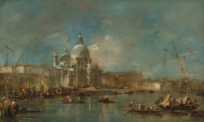 Santa Maria della Salute door Francesco Guardi