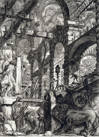 Carcere V door Francesco Piranesi