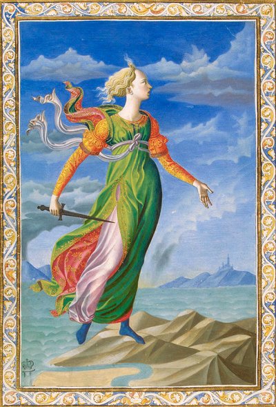 Allegorie van Carthago, ca. 1448 door Francesco di Stefano Pesellino