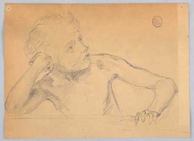 Figurenstudie door Francis Augustus Lathrop