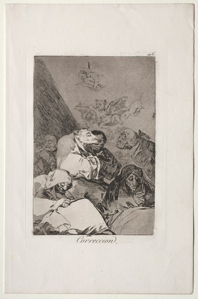 Caprichos: Correctie door Francisco de Goya