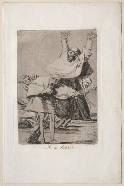 Caprichos: Het is tijd door Francisco de Goya