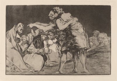 Disparate desordenado door Francisco de Goya