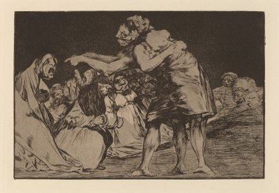 Disparate desordenado door Francisco de Goya