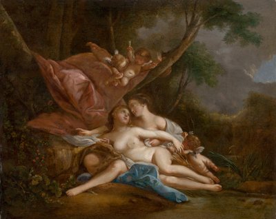 Diana en Callisto, 1760 door François Boucher