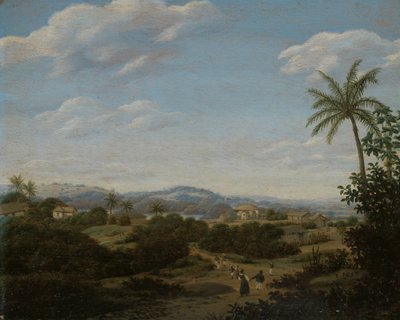 Braziliaans landschap door Frans Post