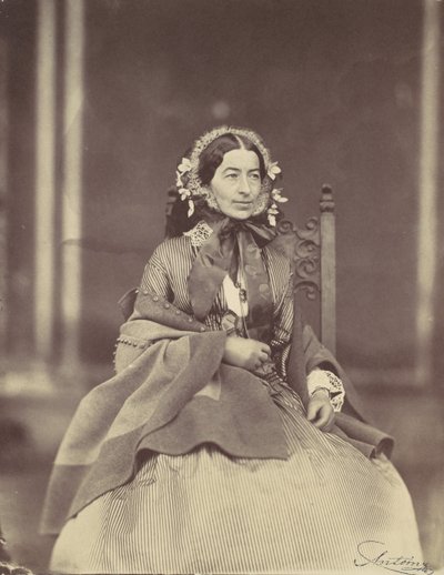 Elisabeth Höusermann, 1850s-60s door Franz Antoine