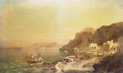 Isola di Capri door Franz Richard Unterberger