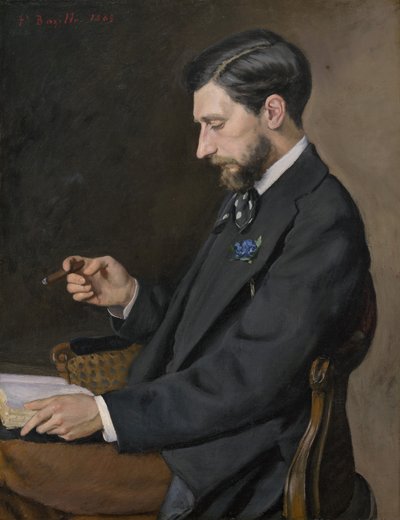 Edmond Maître door Frédéric Bazille