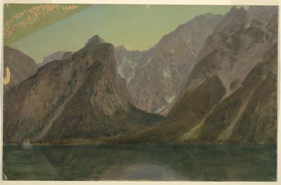 Königssee, bij Berchtesgaden, Beieren door Frederic Edwin Church