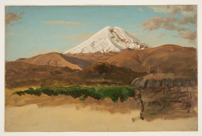 Mount Chimborazo door Frederic Edwin Church