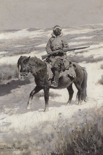 Een Mantsjoerijse Bandiet door Frederic Remington