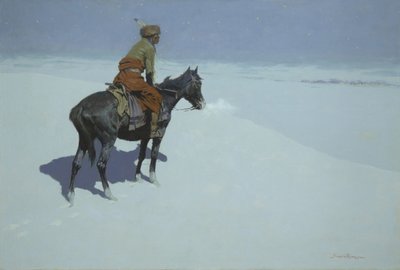 Vrienden of Vijanden? door Frederic Remington