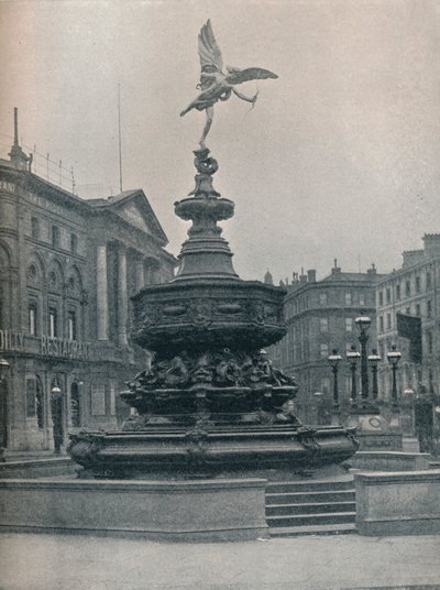 Shaftesbury Memorial Fountain, c1909 door Frederick Hollyer