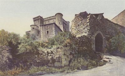 Chalmazelles, kasteel door French Photographer