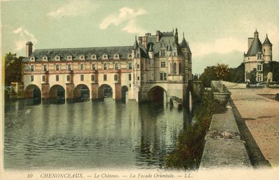 Chenonceaux, Het Kasteel, De Oostelijke Gevel door French Photographer