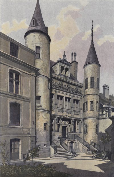 Troyes, Hotel de Vauluisant door French Photographer