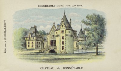 Kasteel van Bonnetable, Bonnetable, Sarthe door French School