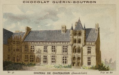 Kasteel van Chateaudun, Eure-et-Loir door French School