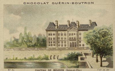 Kasteel van Meudon, Seine-et-Oise door French School