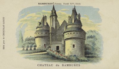 Kasteel van Rambures, Rambures, Somme door French School