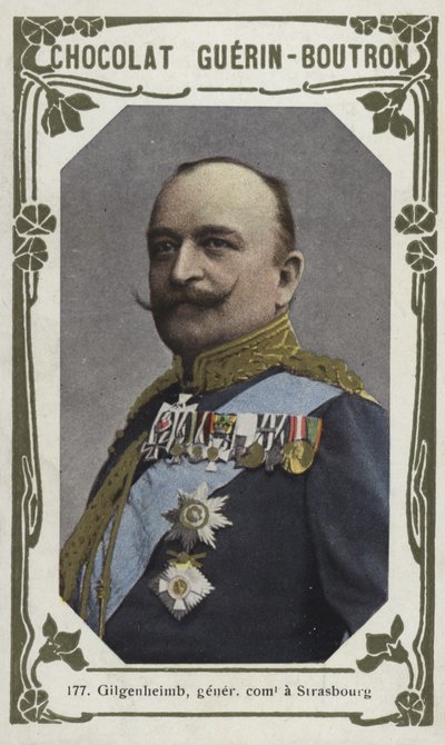 Gilgenheimb, generaal commandant in Straatsburg door French School