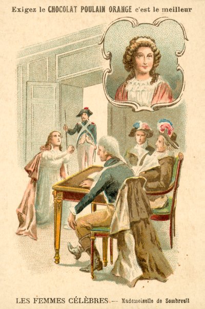 Mademoiselle de Sombreuil, Franse Revolutie door French School