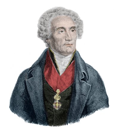 Portret van Xavier de Maistre door French School