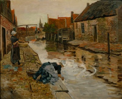 Zonder titel door Fritz Thaulow