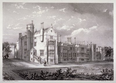 Uitzicht op Lambeth Palace, Londen door GF Bragg