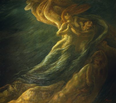 Paolo en Francesca door Gaetano Previati