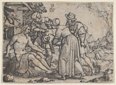 De vervolging van Job door Georg Pencz