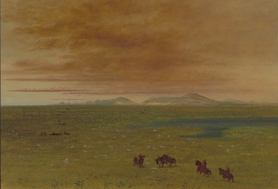 Grote Wasplaats, Pampa del Sacramento door George Catlin