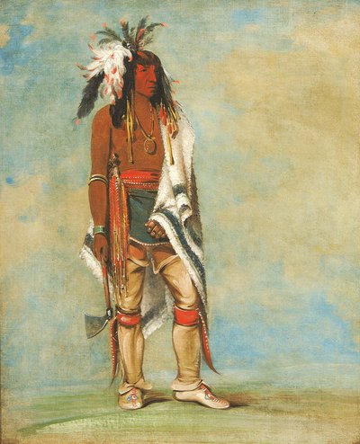 Nót-to-way, een hoofdman door George Catlin