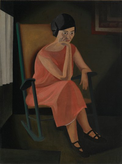 Miss Whiting door George Copeland Ault