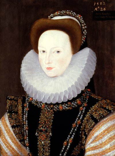 Anne Knollys, 1582 door George Gower