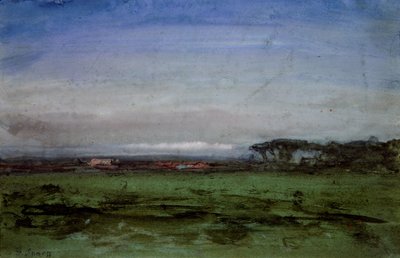 Over de Campagna, 1872 door George Inness